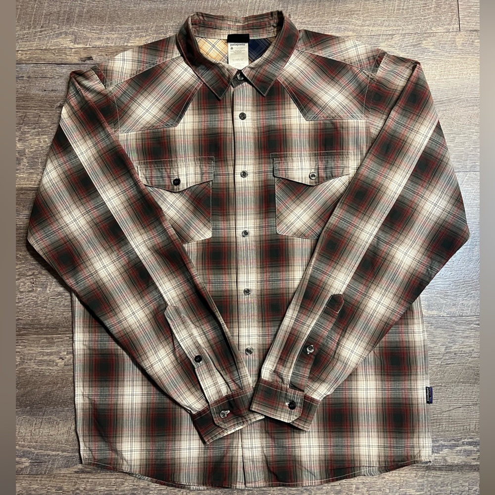 Patagonia organic cotton Multicolor Plaid Button-Down Shirt
